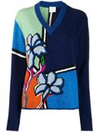 Paul Smith Artist Studio Pattern Jumper - Blue