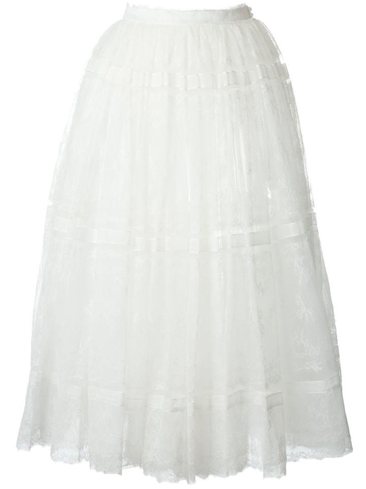 Ermanno Scervino Lace And Tule Skirt