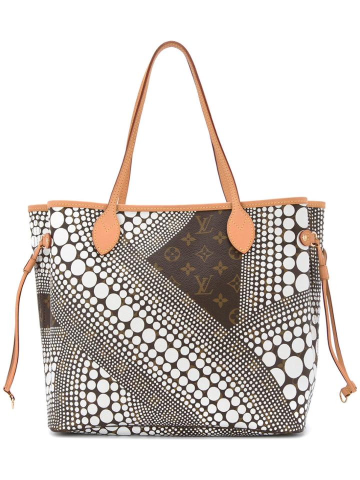 Louis Vuitton Vintage Yayoi Kusama Neverfull Handbag - White
