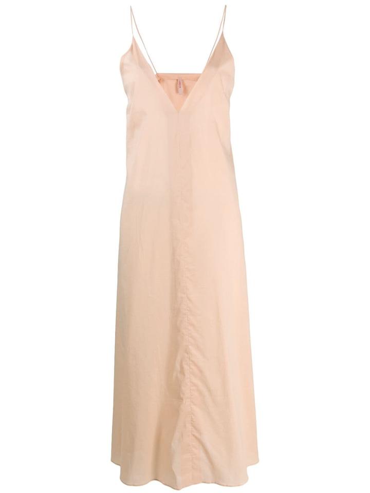 Indress Plunge Shift Dress - Neutrals