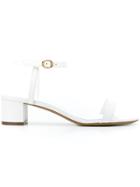 Mansur Gavriel Ankle Strap Sandals - White
