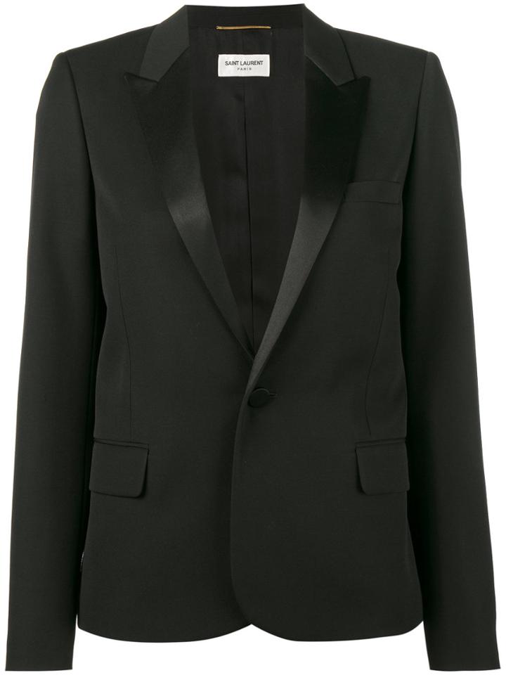 Saint Laurent Tuxedo Jacket - Black