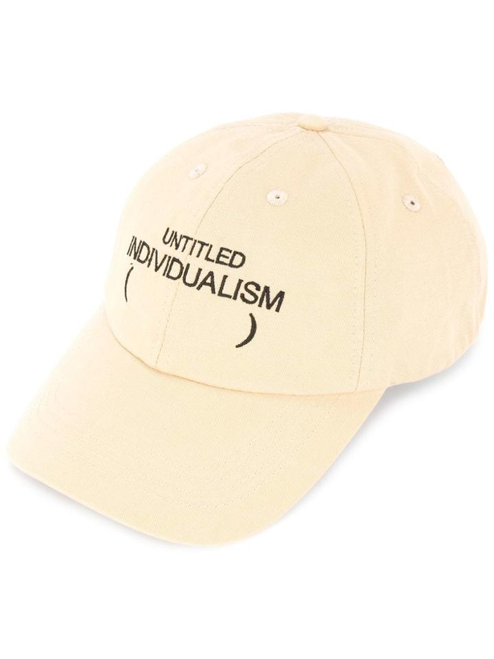 Ground Zero Untitled Individualism Baseball Cap - Brown