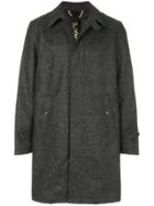 Equipe '70 Concealed Fastening Coat - Grey