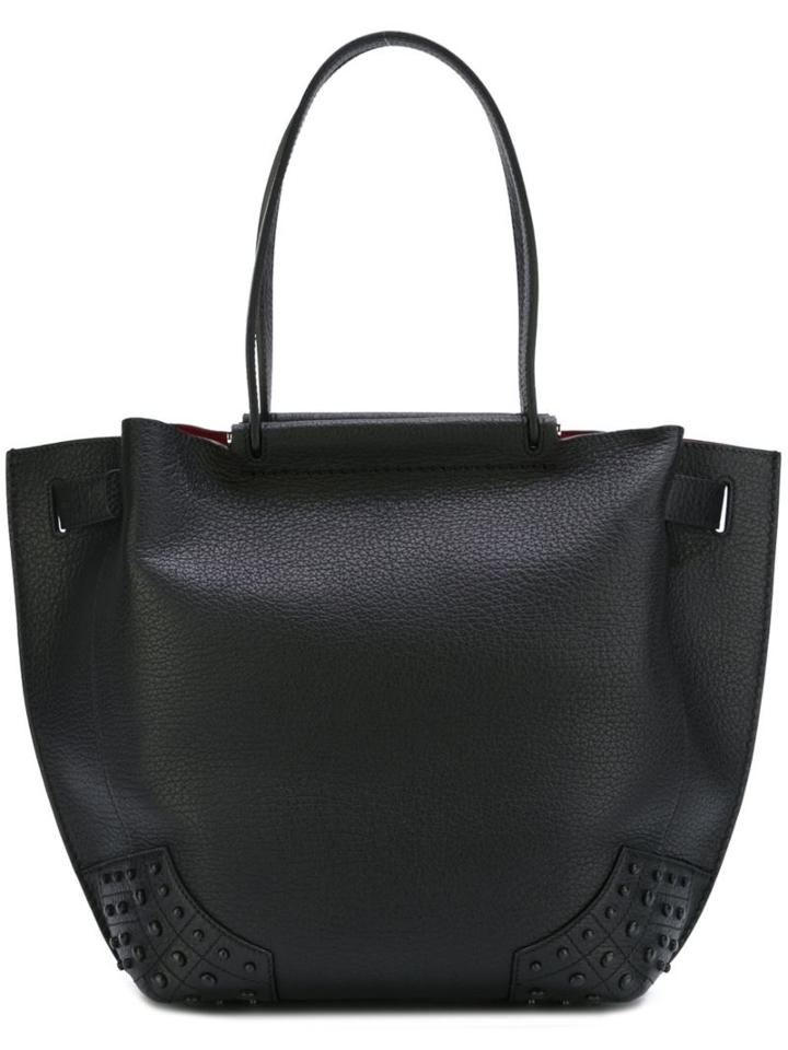Tod's Shopper Tote, Black, Leather