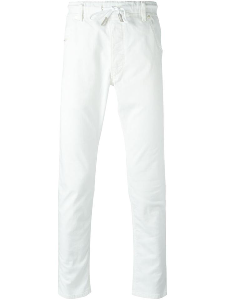 Diesel Slim Fit Jeans - White