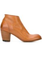 Pantanetti Chunky Heel Ankle Boots
