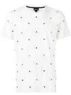 Just Cavalli Studded Star T-shirt, Men's, Size: Small, White, Cotton