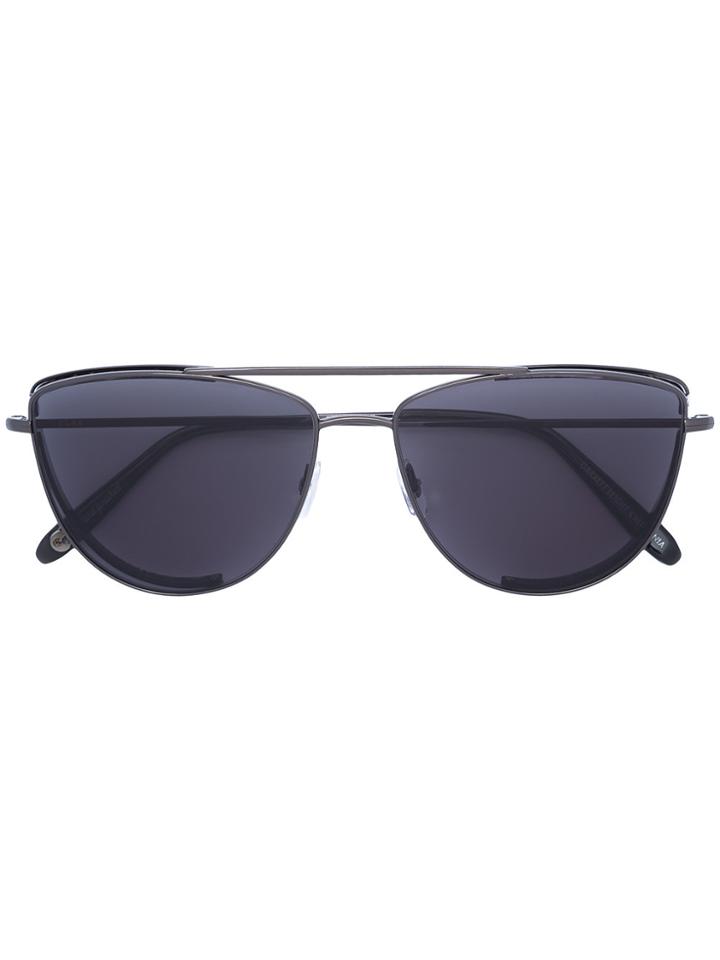 Garrett Leight Zephyr Sunglasses - Black