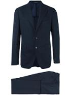 Tagliatore Two-piece Suit, Men's, Size: 52, Blue, Virgin Wool/cupro