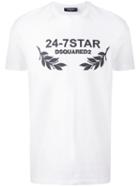 Dsquared2 - Printed T-shirt - Men - Cotton - Xxxl, White, Cotton