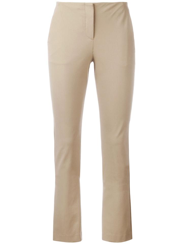 Theory Tennyson Skinny Trousers - Nude & Neutrals