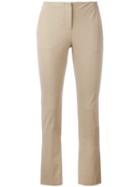 Theory Tennyson Skinny Trousers - Nude & Neutrals