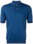Dell'oglio Short Sleeved Polo Shirt - Blue