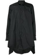 Dsquared2 Stepped Hem Parka Coat - Black