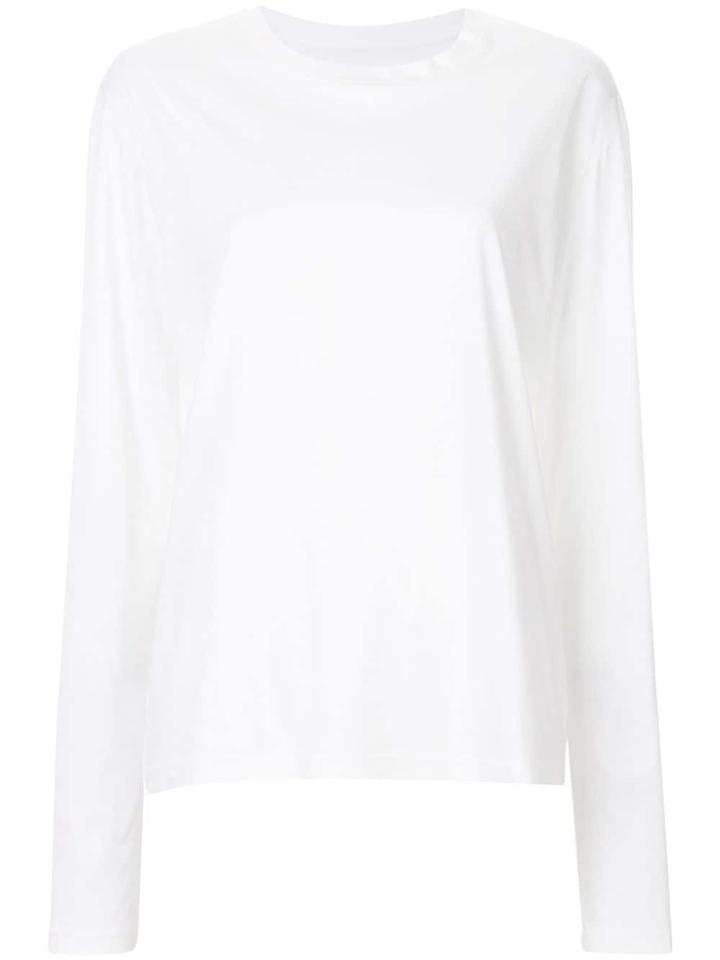 Jil Sander Lightweight Jersey Sweatshirt - White