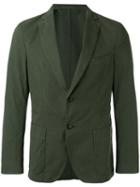 Officine Generale - Two Button Blazer - Men - Cotton/polyester - 48, Green, Cotton/polyester
