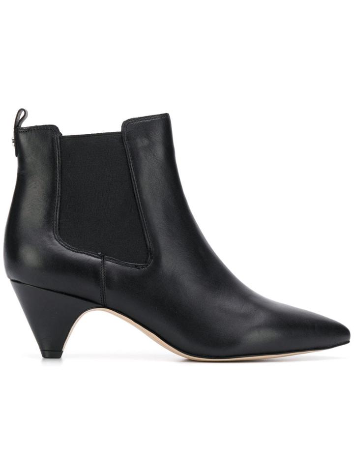 Sam Edelman Pointed Toe Booties - Black