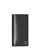 Burberry Monogram Motif Leather Continental Wallet - Black