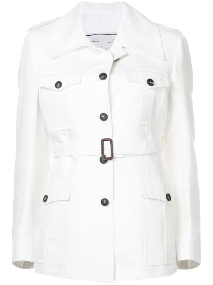 Giuliva Heritage Collection Belted Jacket - White