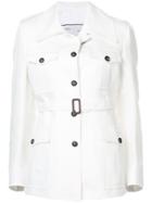 Giuliva Heritage Collection Belted Jacket - White