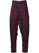 Ann Demeulemeester Striped Trousers