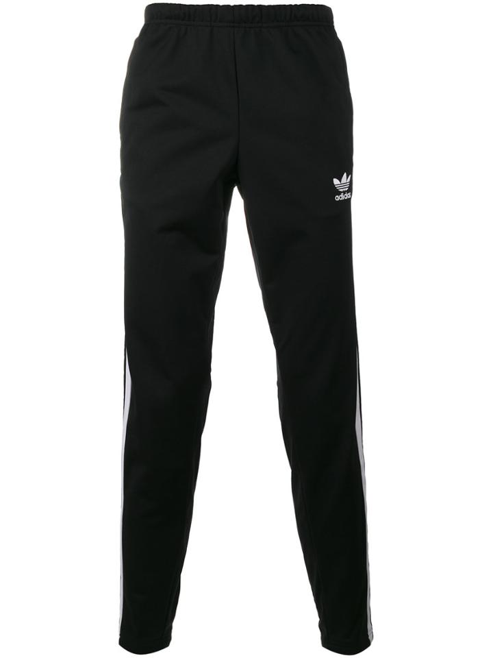 Adidas Black Adibreak Popper Track Pants