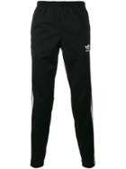 Adidas Black Adibreak Popper Track Pants