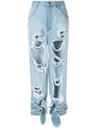 Pony Stone Marcus Destroyed Jeans - Blue