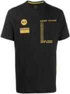 Armani Exchange Logo Striped T-shirt - Black