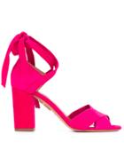 Aquazzura 'tarzan' Sandals - Pink & Purple