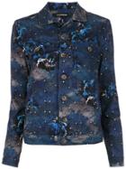 À La Garçonne Night Denim Jacket - Blue