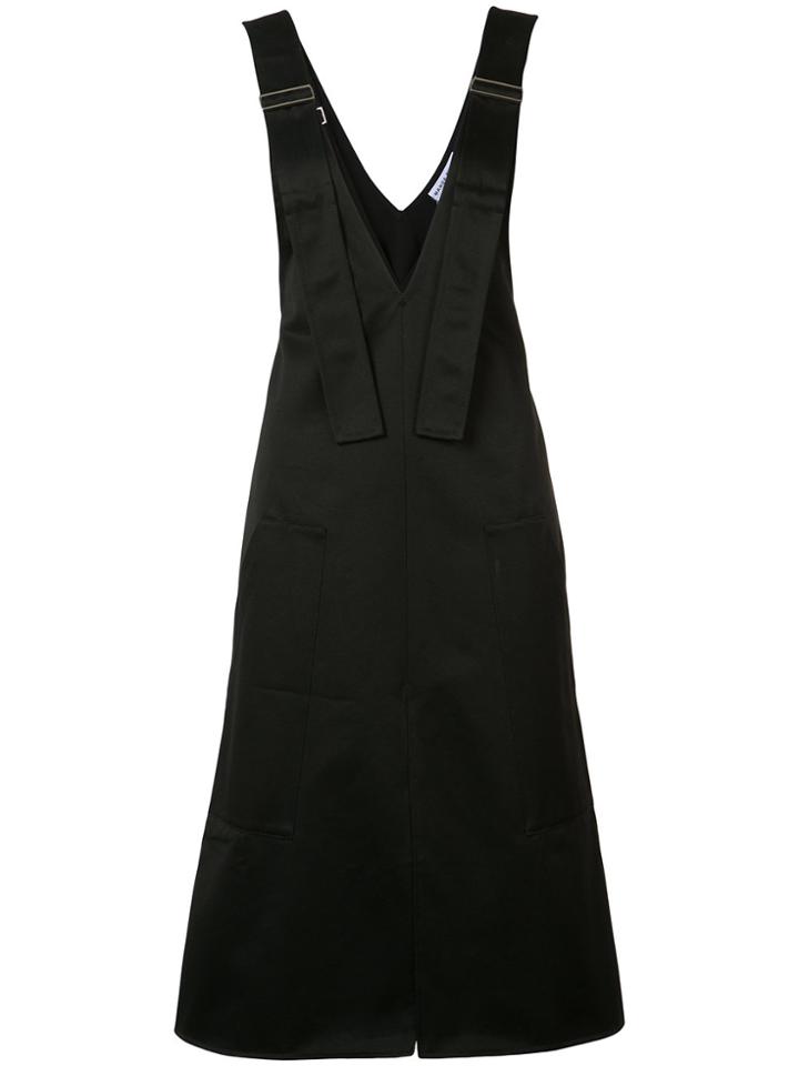 Wanda Nylon Shirley Suspender Dress - Black