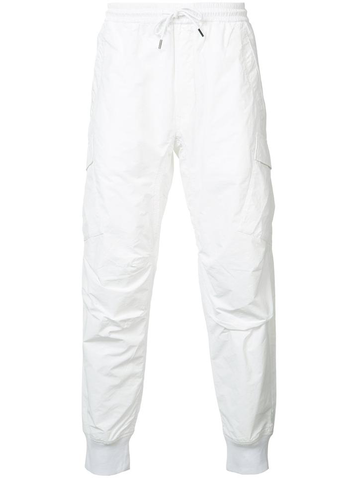 Maharishi - Side Pocket Jogging Trousers - Men - Nylon/polyester - Xl, White, Nylon/polyester