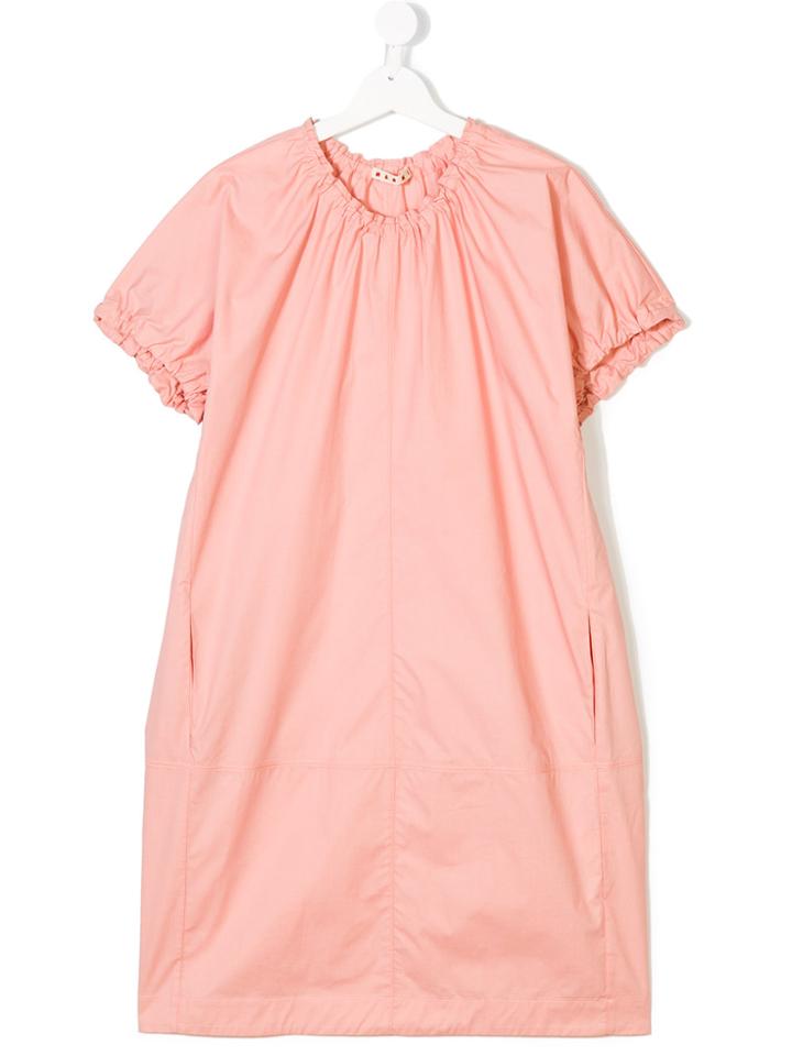 Marni Kids Short Sleeve Dress - Pink & Purple