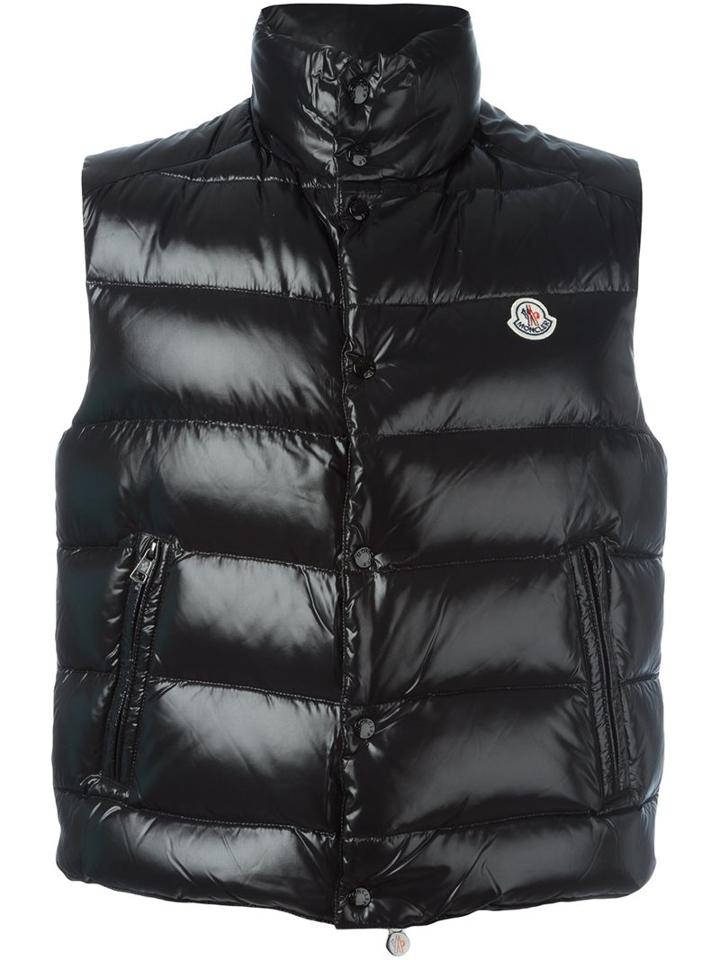 Moncler 'tib' Padded Gilet, Men's, Size: 1, Black, Feather Down/polyamide