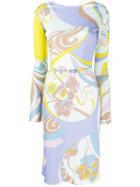 Emilio Pucci Mid-length Printed Dress - Yellow