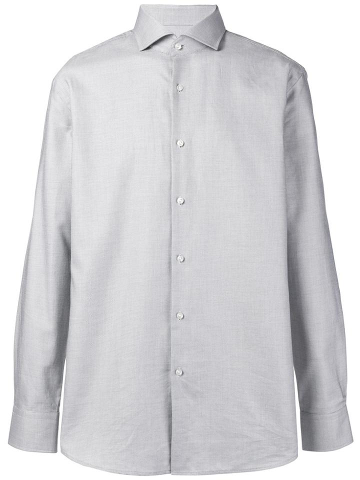 Boss Hugo Boss Spread Collar Shirt - Grey