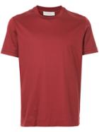 Cerruti 1881 Turn-up Sleeve T-shirt - Red