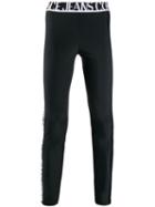 Versace Jeans Couture Logo Leggings - Black