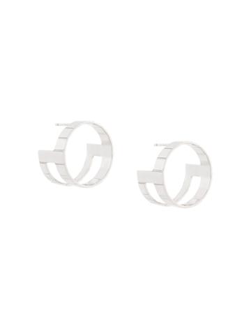 I.v.i. 'dalhia' Slot Earrings - Metallic