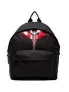 Marcelo Burlon County Of Milan Black Red Wing Backpack