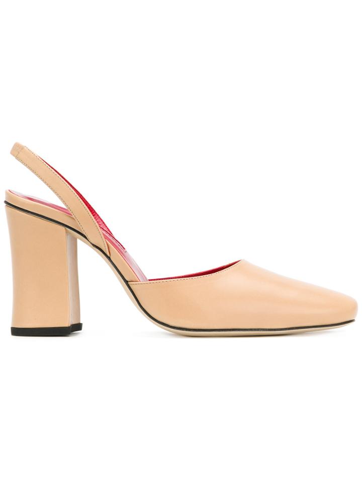 Dorateymur Sling Back Pumps - Nude & Neutrals