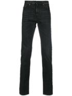 Saint Laurent Original Low Waisted Jeans - Black