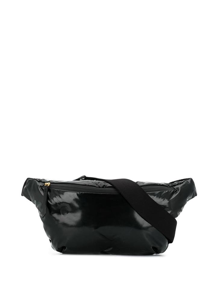 Maison Margiela Black Patent Belt Bag