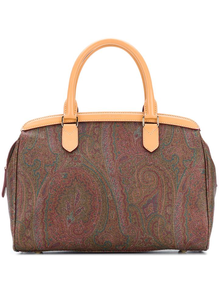 Etro Paisley Print Handbag - Multicolour
