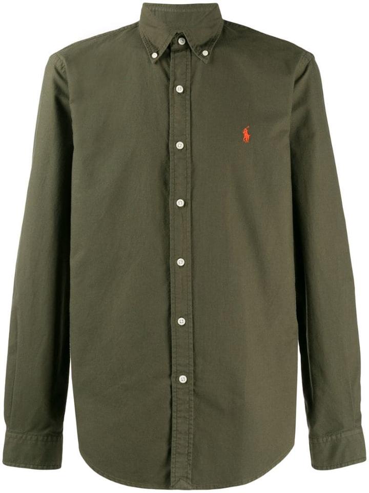 Ralph Lauren Embroidered Logo Shirt - Green