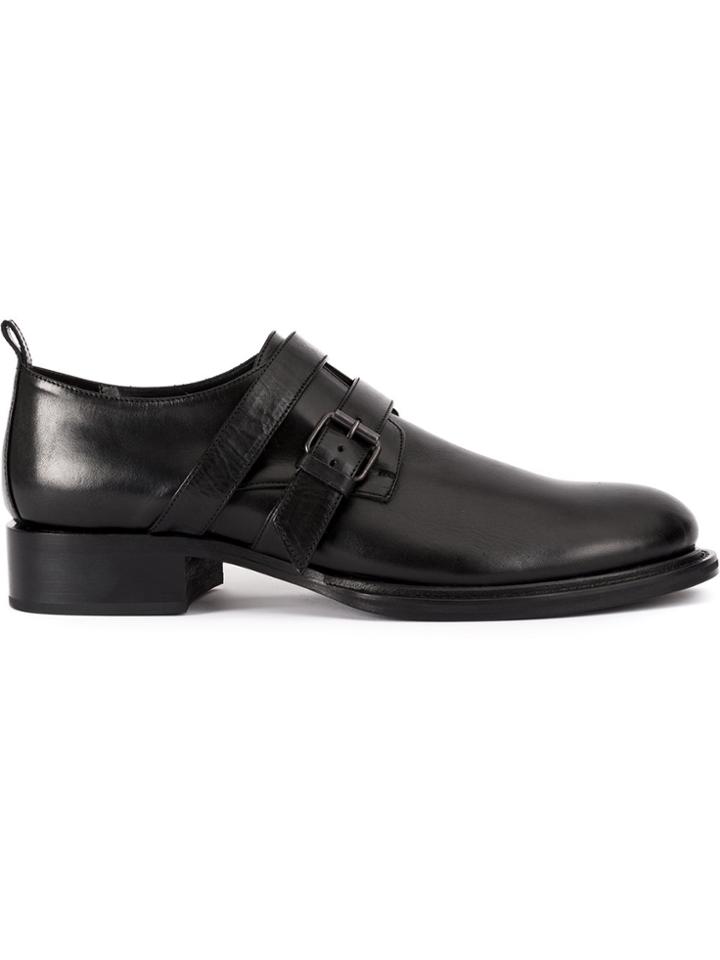 Ann Demeulemeester Buckle Shoes - Black