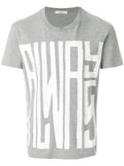 Valentino Always T-shirt - Grey