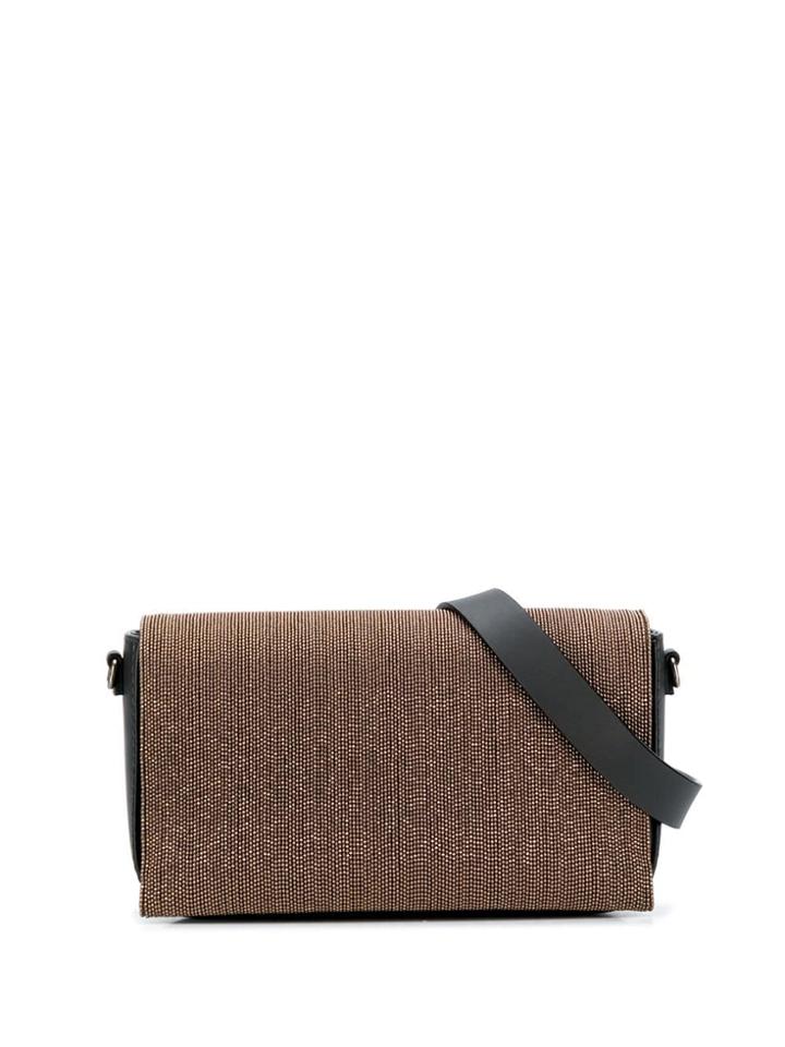 Brunello Cucinelli Bead Embroidered Belt Bag - Neutrals